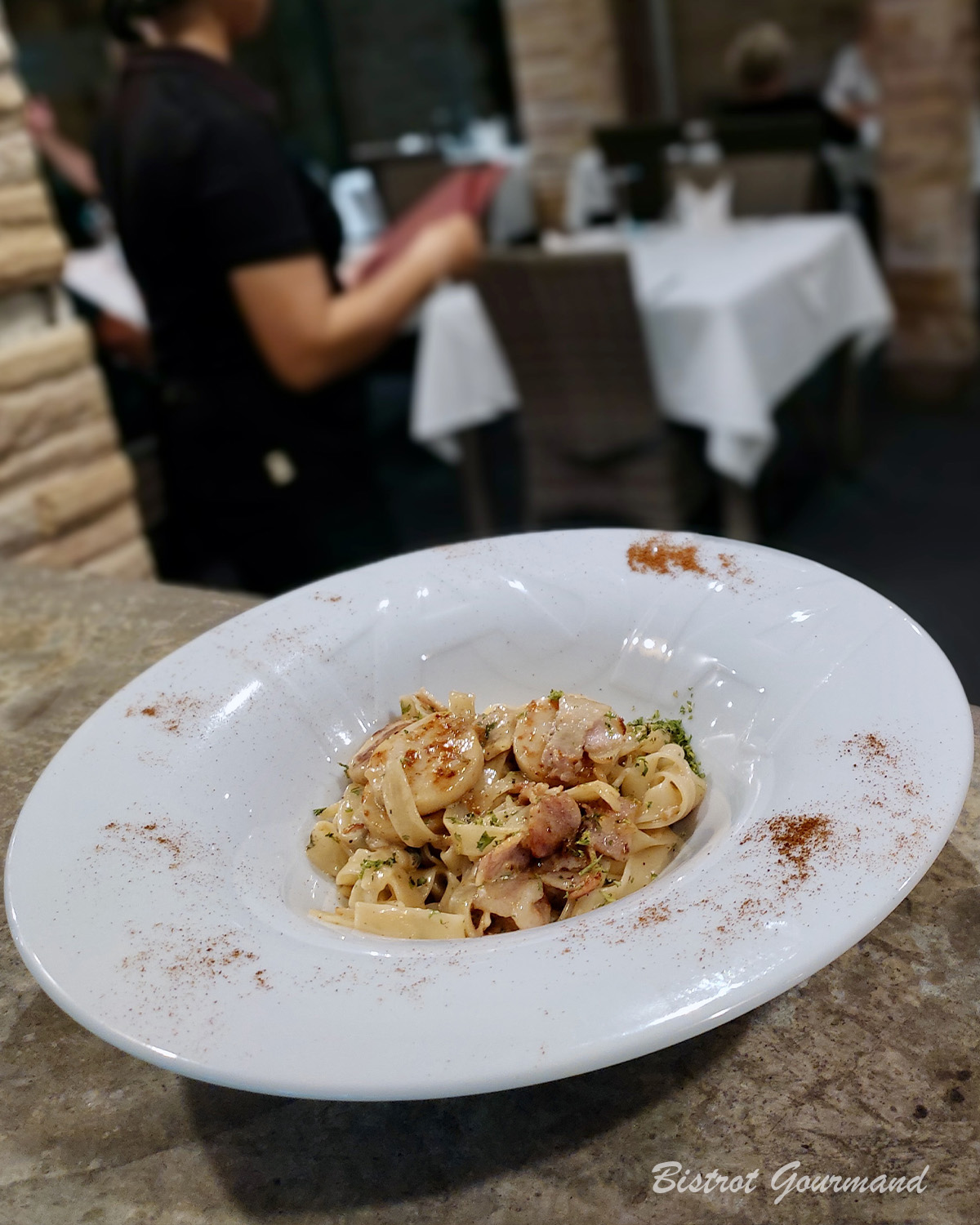 Pâtes fraîches aux fruits de mer